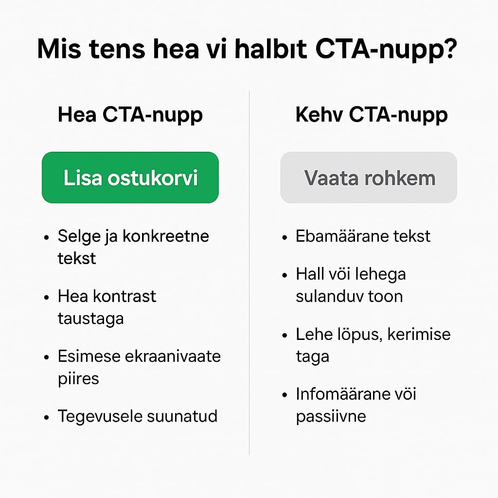 Ostukorvi nupp CTA